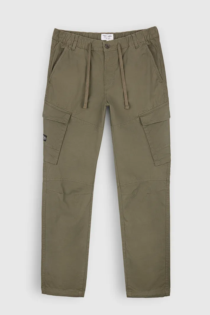 Teddy Smith Pantalon coupe cargo P-MURRAY CARGO TURBULENCE KAKI TURBULENCEKAKI Store