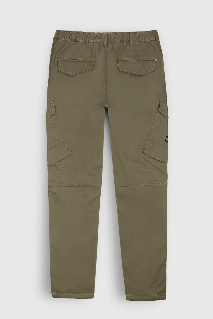 Teddy Smith Pantalon coupe cargo P-MURRAY CARGO TURBULENCE KAKI TURBULENCEKAKI Store