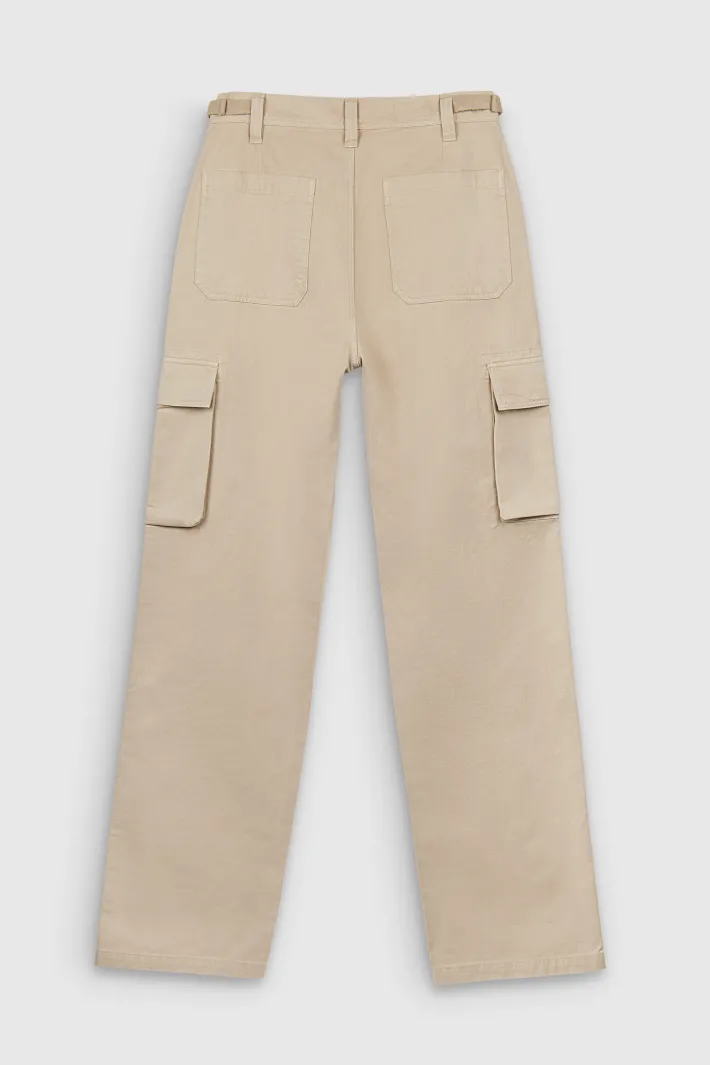 Teddy Smith Pantalon coupe cargo P-STAY CARGO BEIGE Fashion
