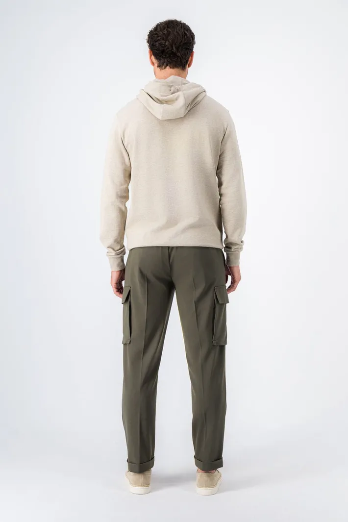 Teddy Smith Pantalon coupe cargo WOODY CARGO TURBULENCE KAKI New