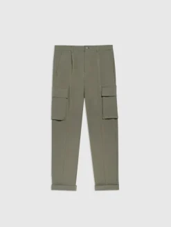 Teddy Smith Pantalon coupe cargo WOODY CARGO TURBULENCE KAKI New