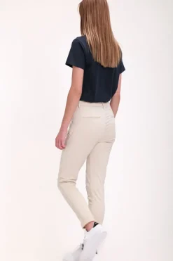 Teddy Smith Pantalon coupe chino slim P-NINA CHINO MIDDLE WHITE MIDDLEWHITE Hot