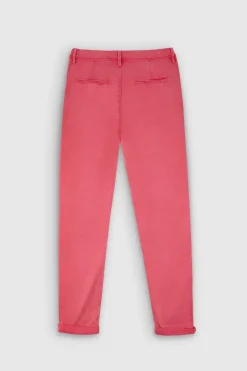 Teddy Smith Pantalon coupe chino slim P-NINA CHINO JAFFY PINK JAFFYPINK Best