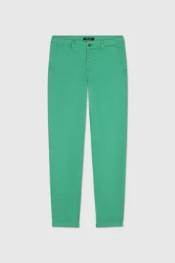 Teddy Smith Pantalon coupe chino slim P-NINA CHINO TROPIC GREEN TROPICGREEN Shop