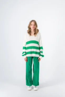 Teddy Smith Pantalon coupe droite P-ELECTRA JR BUTTON AMAZONE Best Sale