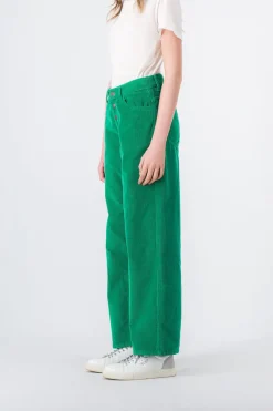 Teddy Smith Pantalon coupe droite P-ELECTRA JR BUTTON AMAZONE Best Sale