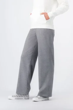 Teddy Smith Pantalon coupe large COFFEE BISTRETCH MELANGE BLACK Best