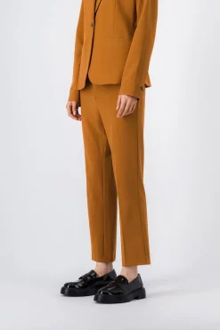 Teddy Smith Pantalon coupe slim cropped MILORD BISTRETCH CAMEL WOOD Best