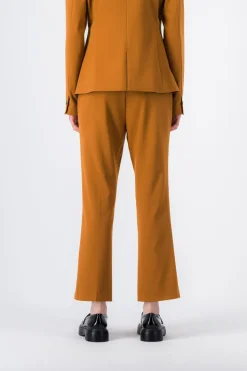 Teddy Smith Pantalon coupe slim cropped MILORD BISTRETCH CAMEL WOOD Best