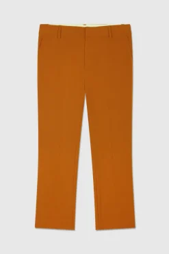 Teddy Smith Pantalon coupe slim cropped MILORD BISTRETCH CAMEL WOOD Best