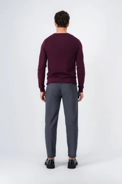 Teddy Smith Pantalon coupe slim KINGSMAN PLI CHARBON Clearance