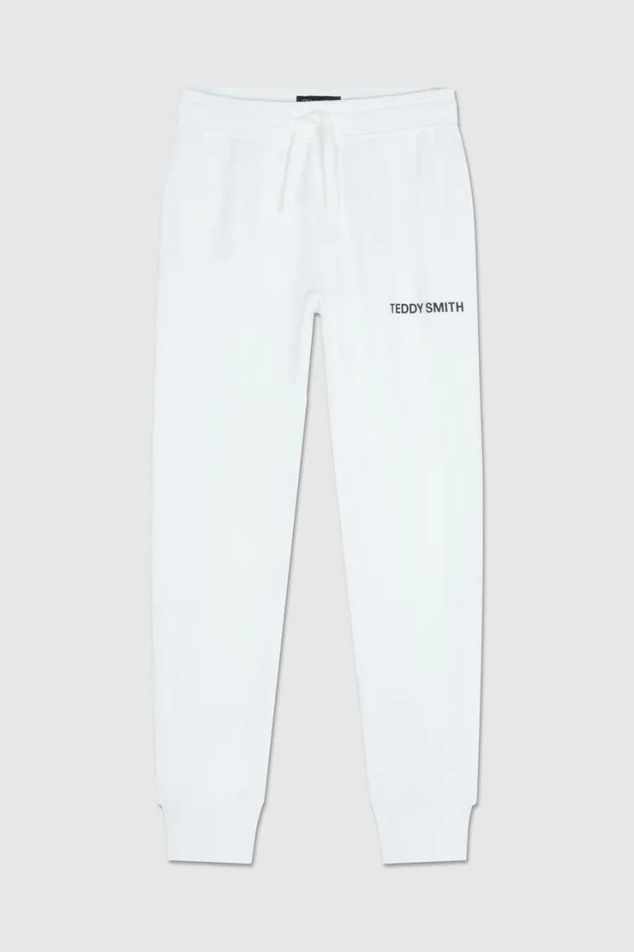 Teddy Smith Pantalon en molleton REQUIRED JR BLANC Cheap