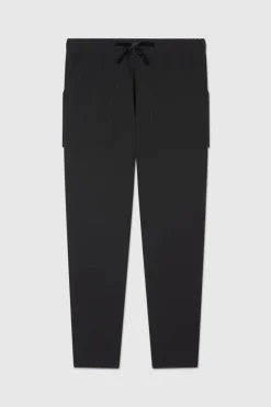 Teddy Smith Pantalon fluide à poches DORIA NOIR Clearance