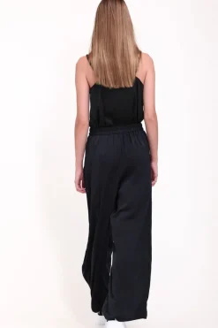 Teddy Smith Pantalon fluide satiné P-SOULINDA DARK NAVY Hot