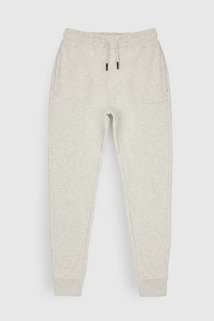 Teddy Smith Pantalon jogging P-NARKY JR BLANC IVOIRE CHINE BLANCIVOIRECHINE Store