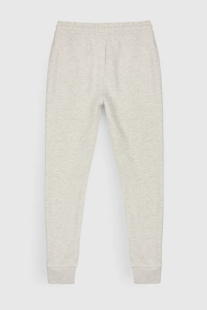 Teddy Smith Pantalon jogging P-NARKY JR BLANC IVOIRE CHINE BLANCIVOIRECHINE Store