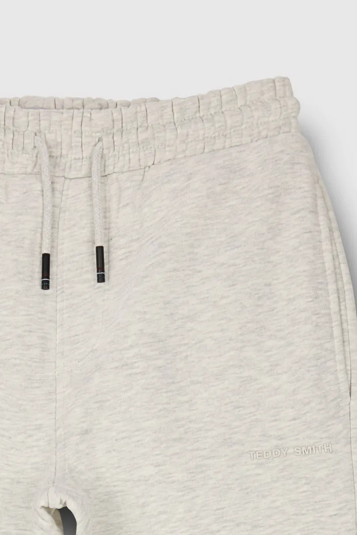 Teddy Smith Pantalon jogging P-NARKY JR BLANC IVOIRE CHINE BLANCIVOIRECHINE Store