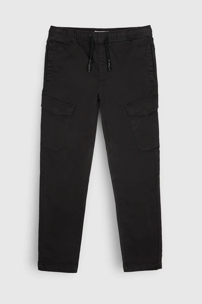 Teddy Smith Pantalon P-PIKY CARGO JR CHARBON Online