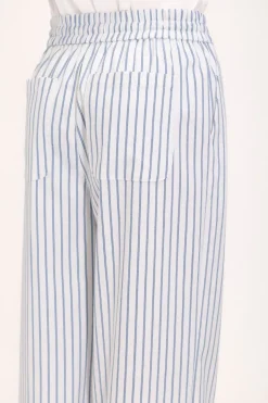 Teddy Smith Pantalon P-ROSALY STRIPE BLANC Shop