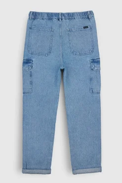 Teddy Smith Pantalon P-YORK CARGO FRIPP/INDIGO CLAIR Hot