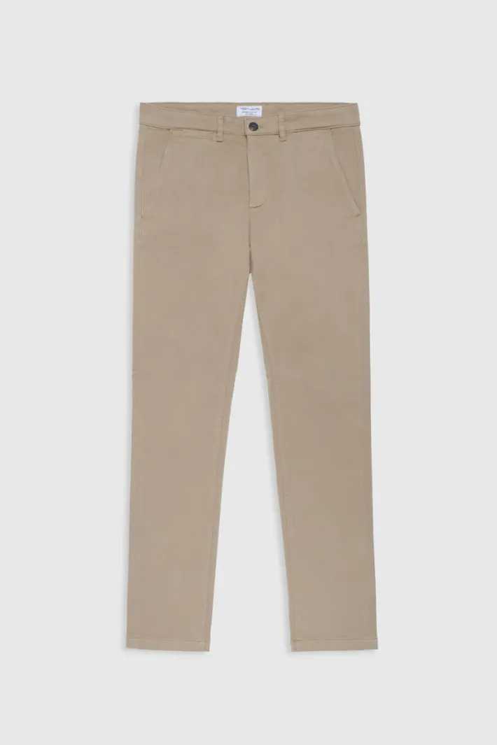 Teddy Smith Pantalon style chino coupe slim PALLAS CHINO SW WORKER BEIGE WORKERBEIGE Online