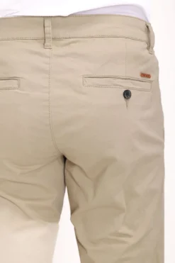 Teddy Smith Pantalon style chino coupe slim P-CHINO BEIGE STONE BEIGESTONE Shop