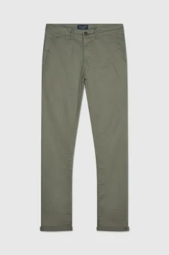 Teddy Smith Pantalon style chino coupe slim P-CHINO TURBULENCE KAKI TURBULENCEKAKI Cheap