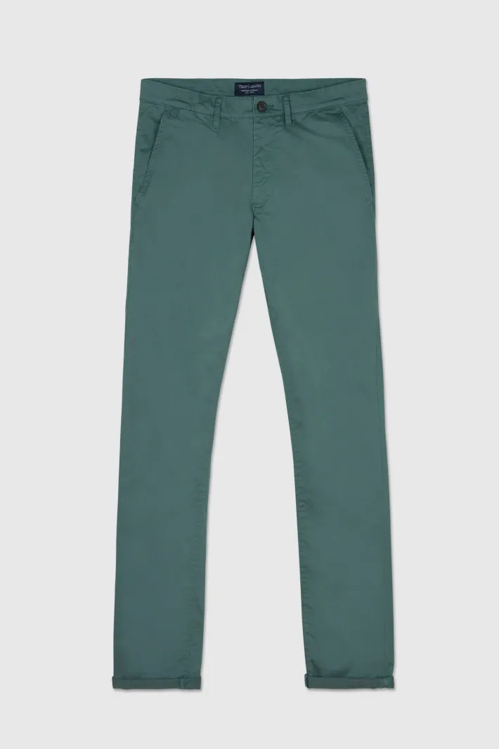 Teddy Smith Pantalon style chino coupe slim P-CHINO VINTAGE KAKI VINTAGEKAKI New
