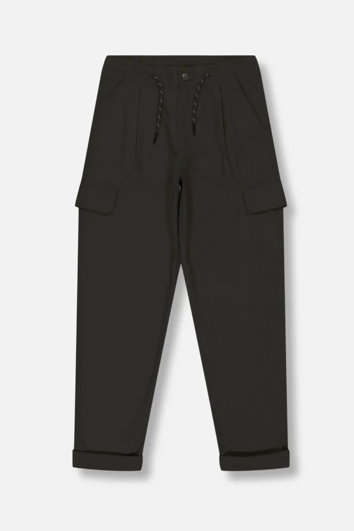 Teddy Smith Pantalon taille élastiquée P-SULLY CARGO J CHARBON Best Sale