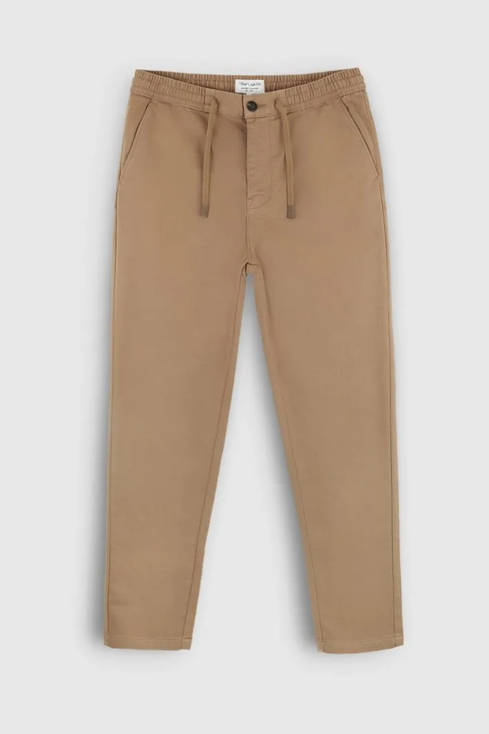 Teddy Smith Pantalon taille élastiquée PYWAN 2 SWEAT D MOKA BEIGE MOKABEIGE Sale
