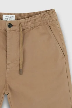 Teddy Smith Pantalon taille élastiquée PYWAN 2 SWEAT D MOKA BEIGE MOKABEIGE Sale