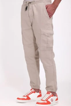Teddy Smith Pantalon taille élastiquée PIKERS 2 CARGO BEIGE DUNE BEIGEDUNE Shop