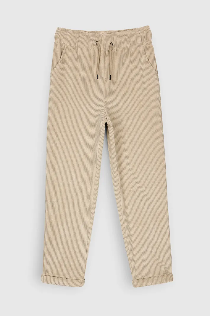 Teddy Smith Pantalon TEDDY VELOURS JR BEIGE Sale