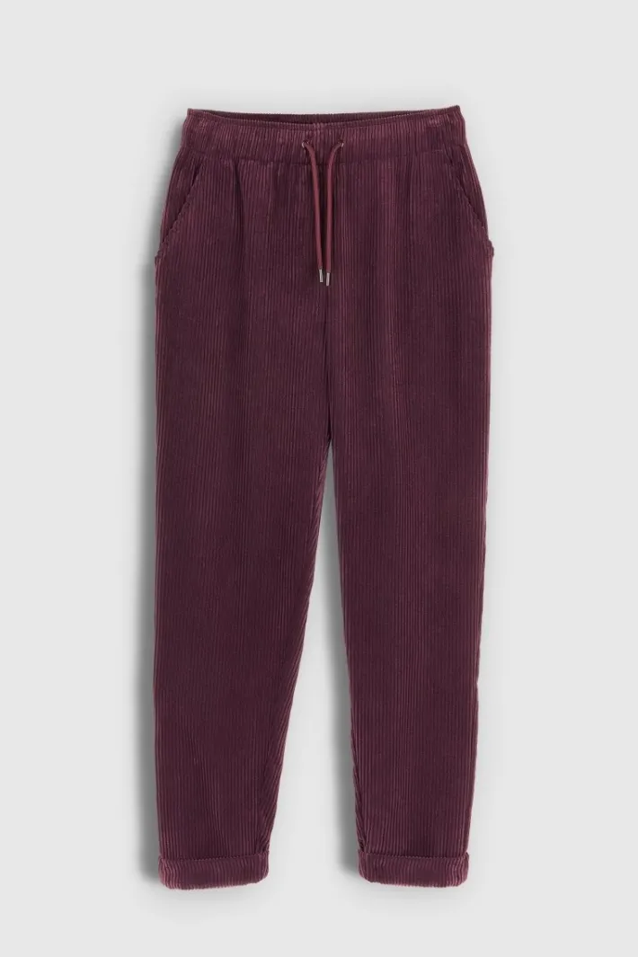 Teddy Smith Pantalon TEDDY VELOURS TRUE PURPLE TRUEPURPLE Store
