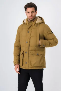 Teddy Smith Parka à col montant LEWIS TABACCO Best Sale