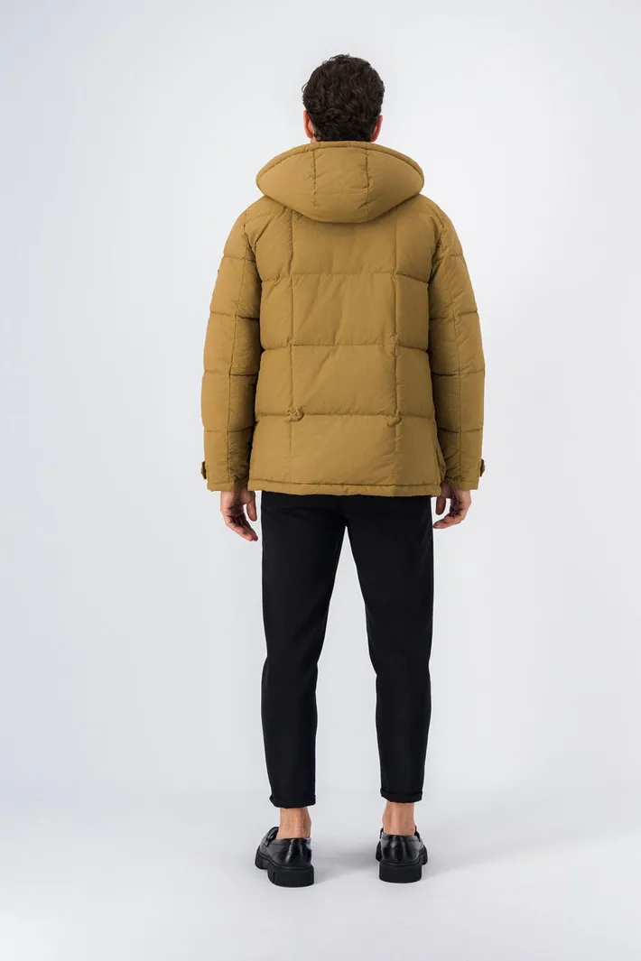 Teddy Smith Parka à col montant LEWIS TABACCO Best Sale