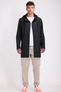 Teddy Smith Parka coupe-vent imperméable P-GRIFFIN CHARBON New