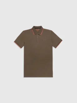 Teddy Smith Polo jersey manches courtes P-REX MC TURBULENCE KAKI TURBULENCEKAKI Cheap