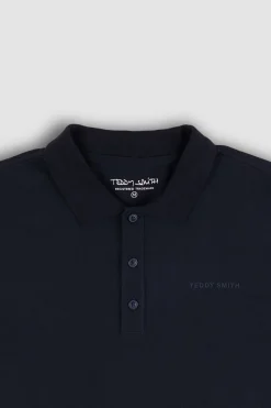 Teddy Smith Polo P-ALBAN TOTAL NAVY TOTALNAVY Cheap