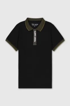 Teddy Smith Polo P-ASIAN MC JR CHARBON New