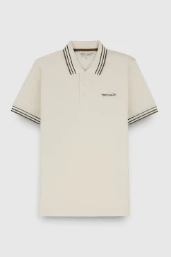 Teddy Smith Polo PASIAN MC MIDDLE WHITE/CONTRAST 1 MIDDLEWHITE/CONTRAST1 New