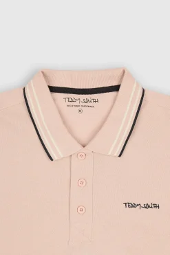 Teddy Smith Polo PASIAN MC ROSE PALE ROSEPALE Cheap