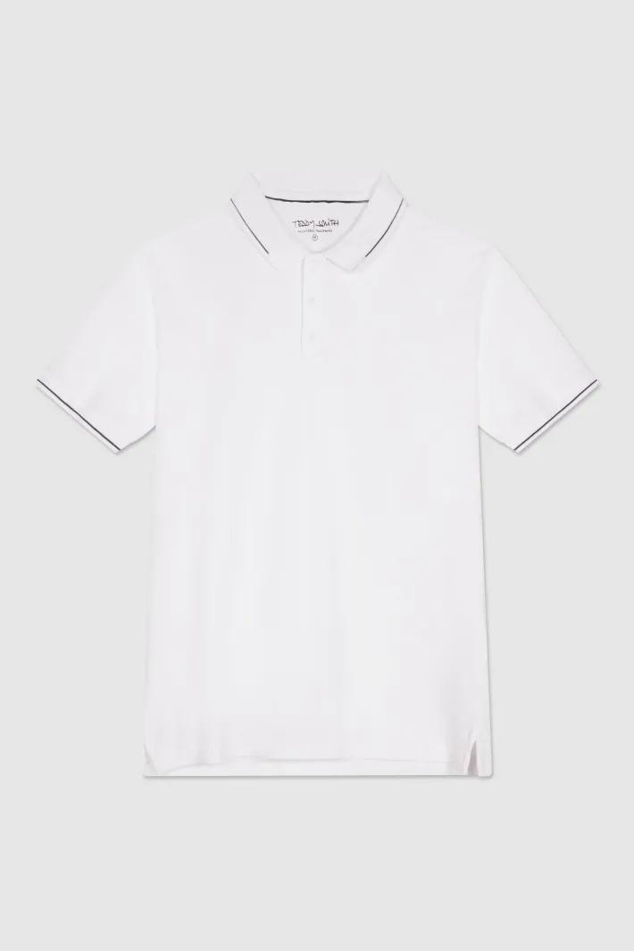 Teddy Smith Polo piqué coton JOEY MC BLANC Sale