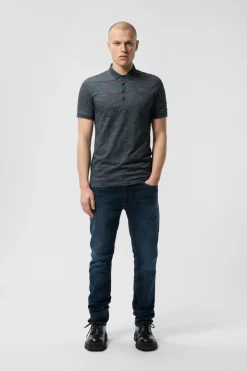 Teddy Smith Polo piqué imprimé manches courtes PASY 2 MC TOTAL NAVY 2 TOTALNAVY Hot