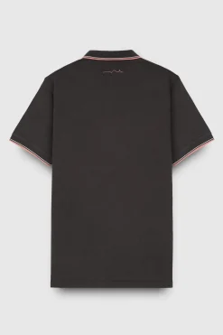 Teddy Smith Polo piqué manches courtes PASIAN 2 CHARBON Store