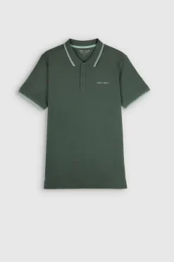 Teddy Smith Polo piqué manches courtes PASIAN 2 VINTAGE KAKI VINTAGEKAKI Discount