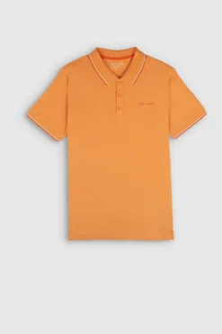 Teddy Smith Polo piqué manches courtes PASIAN 2 MC SWEET ABRICOT SWEETABRICOT Sale