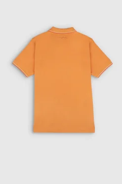 Teddy Smith Polo piqué manches courtes PASIAN 2 MC SWEET ABRICOT SWEETABRICOT Sale