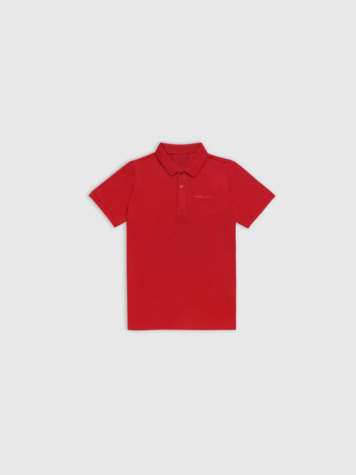 Teddy Smith Polo P-NARK MC JR JAM RED JAMRED Shop