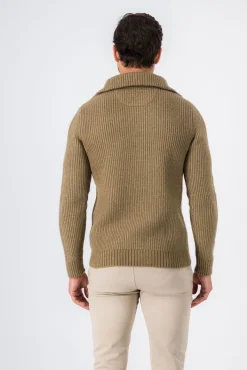 Teddy Smith Pull col camionneur CARMINO CHATAIN CHINE CHATAINCHINE Clearance